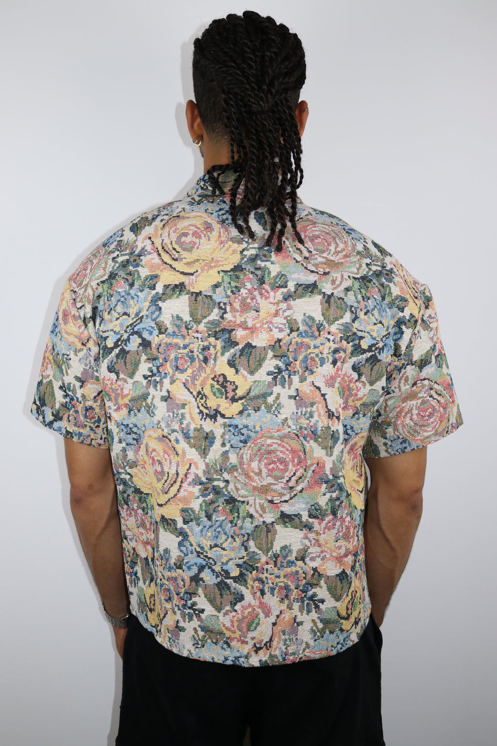 Veste - Tissage Fleurs