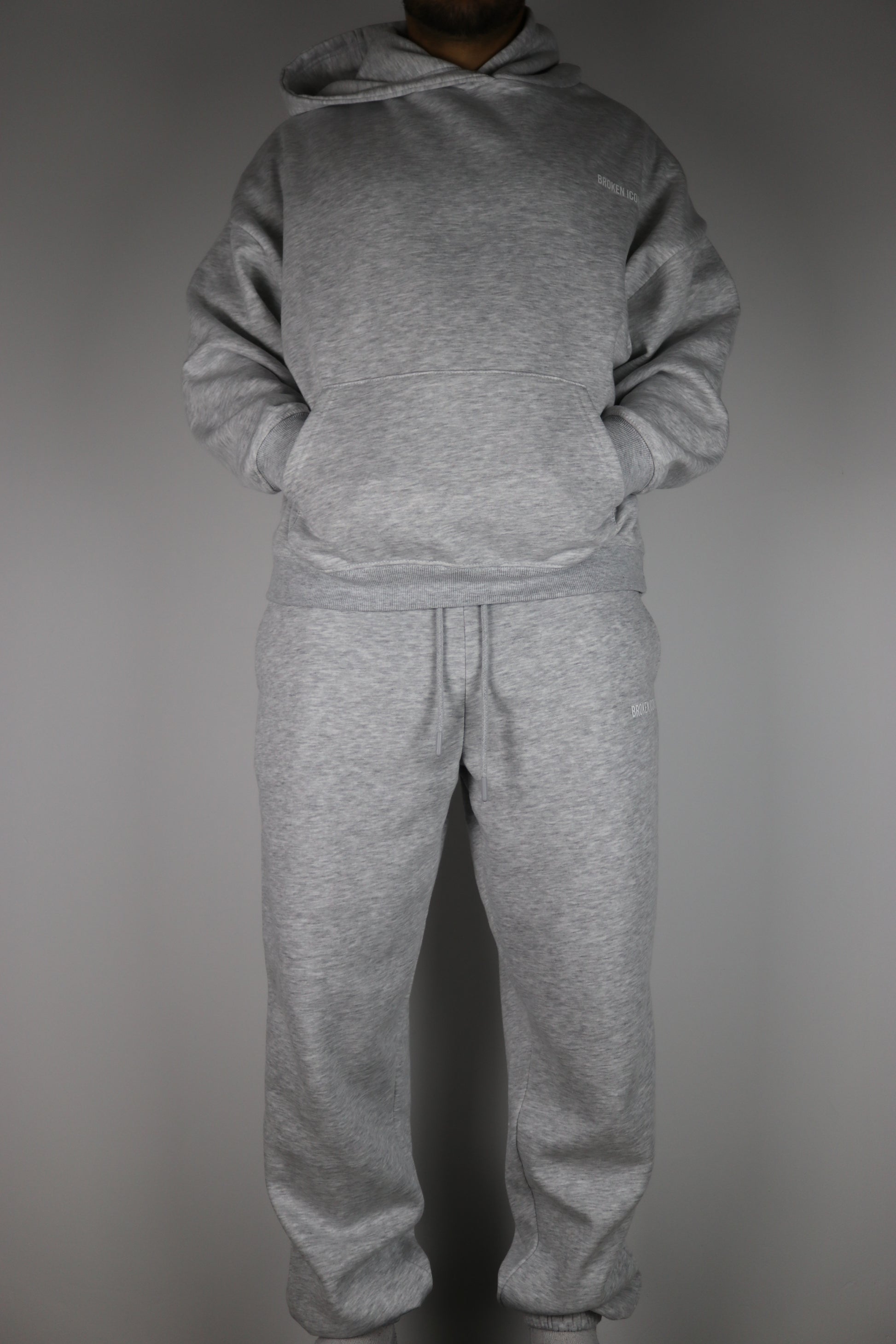 Pantalon Survêtement Molleton - Gris