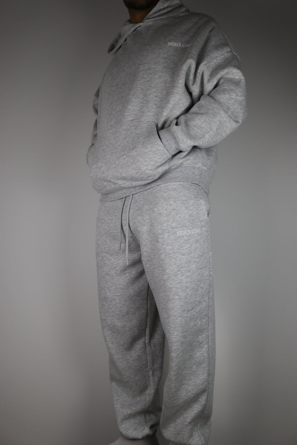 Pantalon Survêtement Molleton - Gris