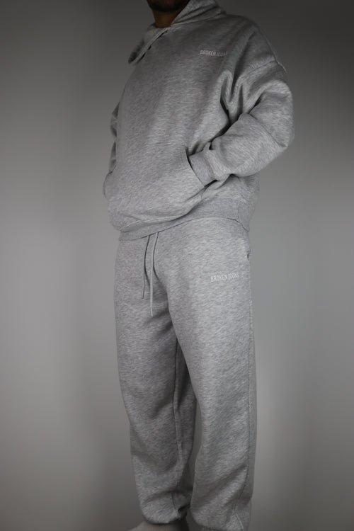 Pantalon Survêtement Molleton - Gris