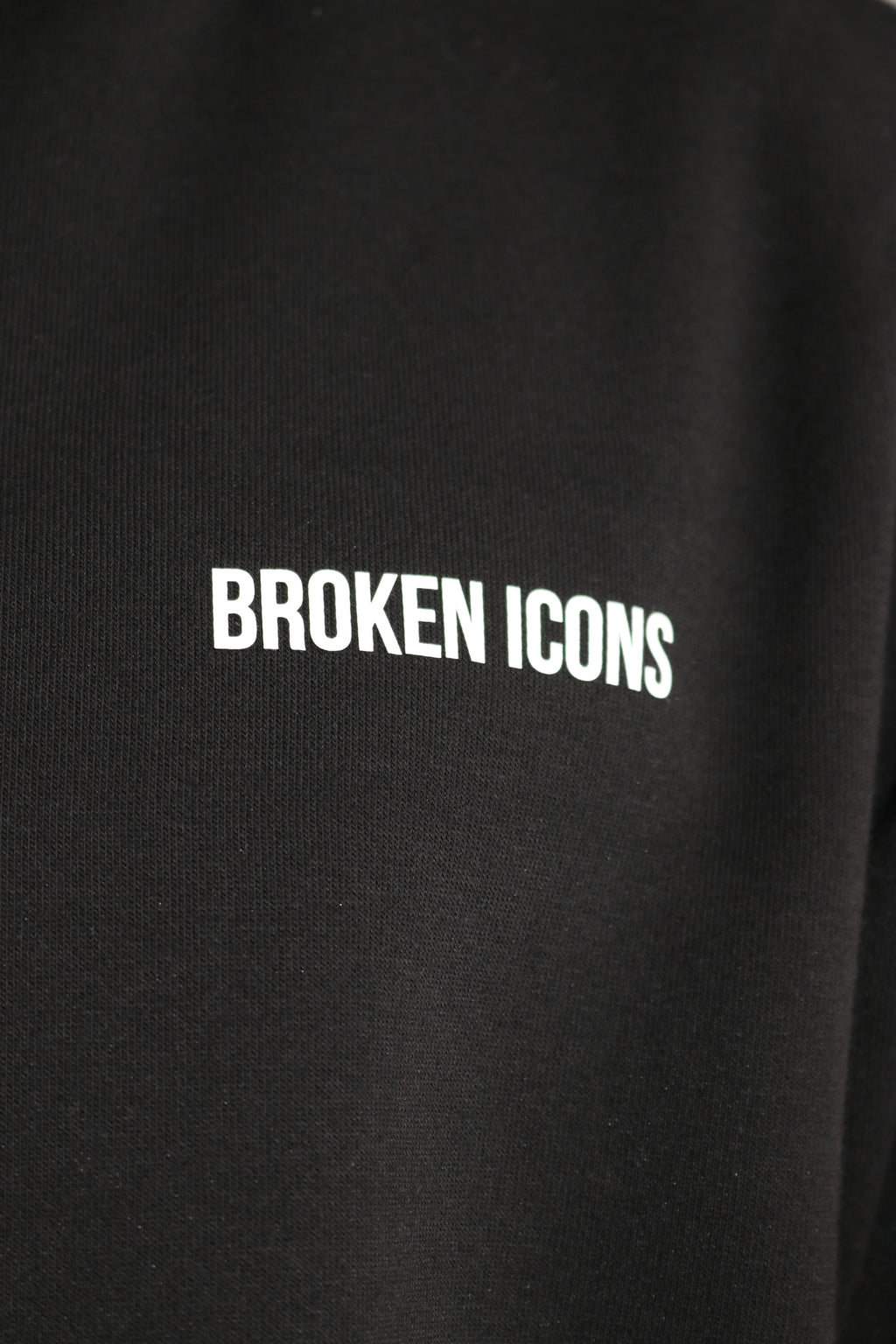 Sweat Molleton Oversize - Noir