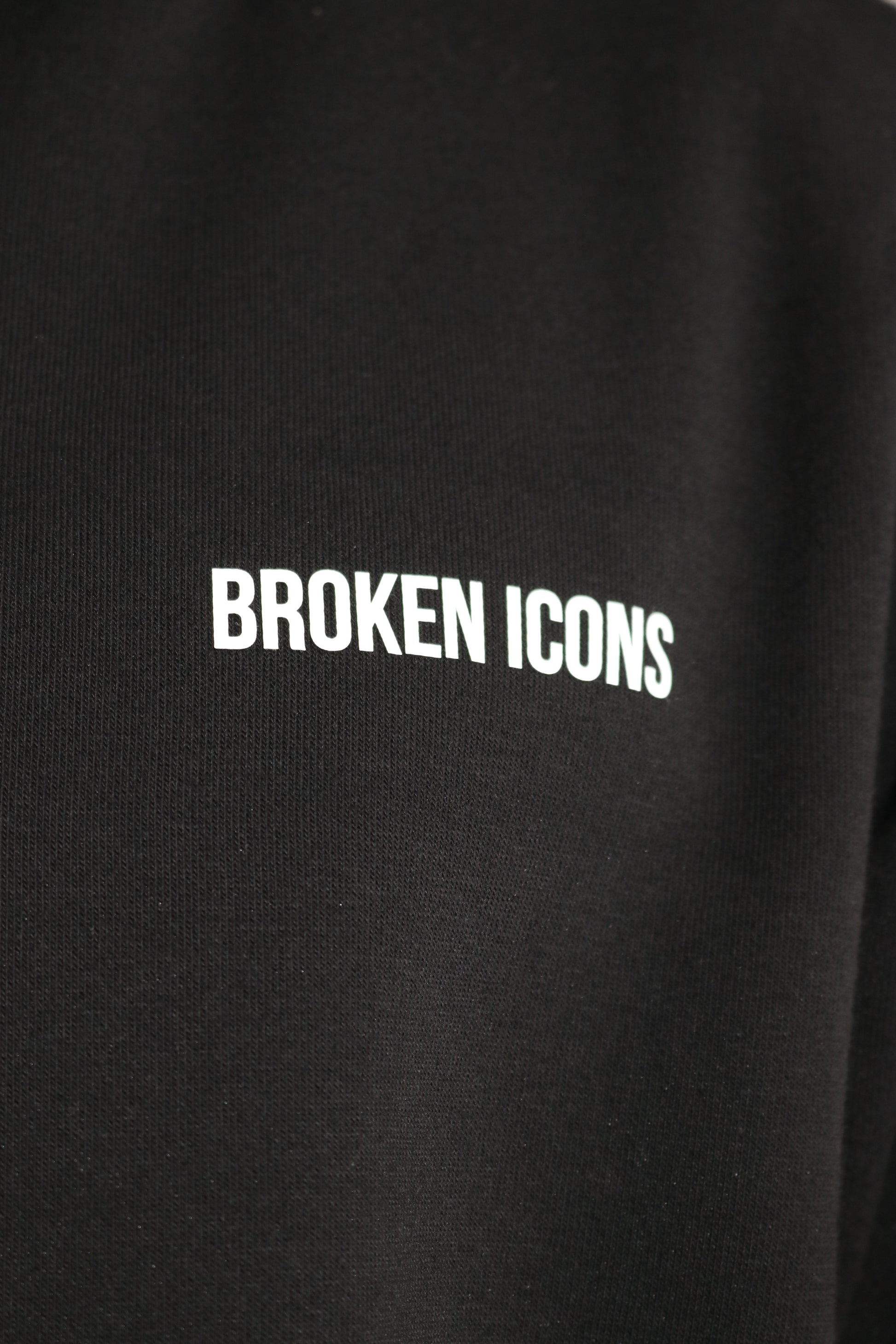 Sweat Molleton Oversize - Noir