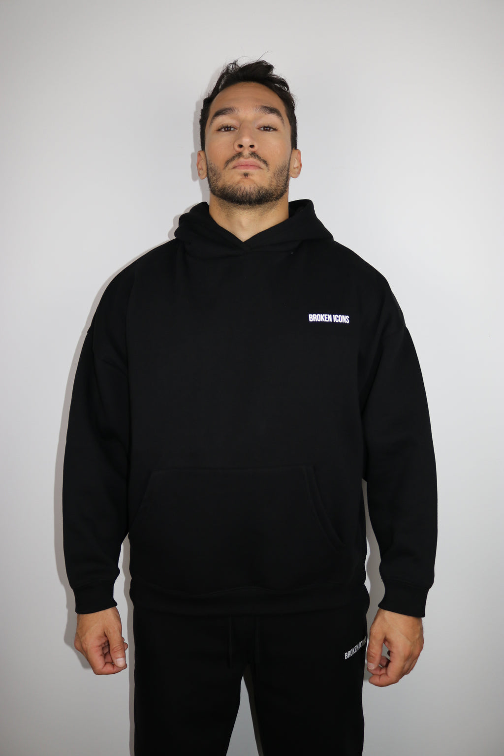 Sweat Molleton Oversize - Noir