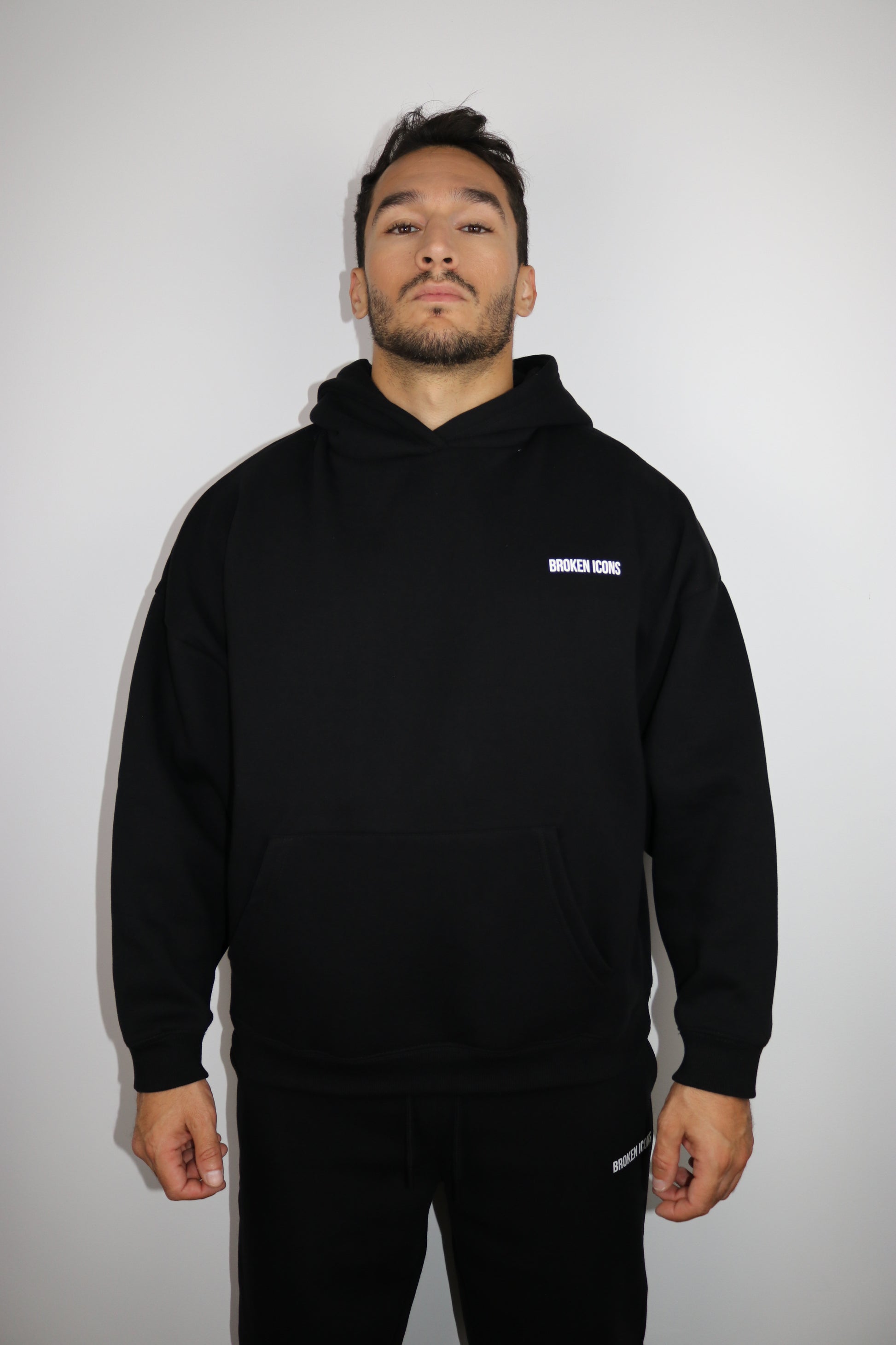 Sweat Molleton Oversize - Noir