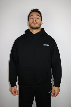 Sweat Molleton Oversize - Noir