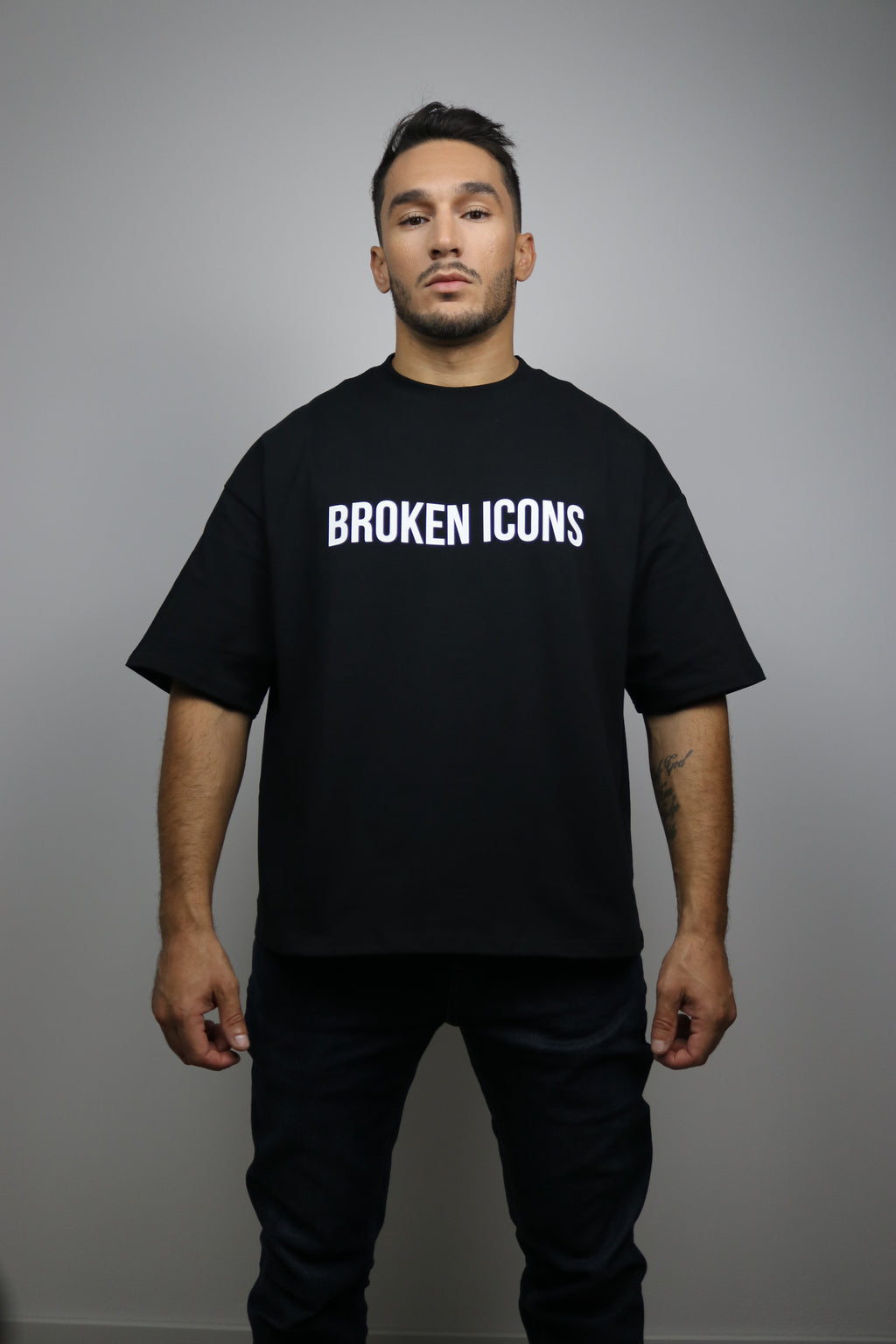 Tee-Shirt - Broken Icons Grand Logo