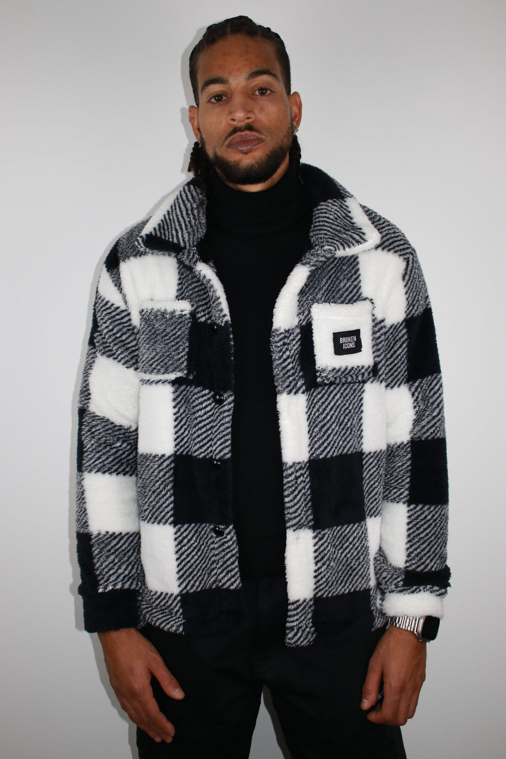 Veste - CloudFleece™ Carreaux