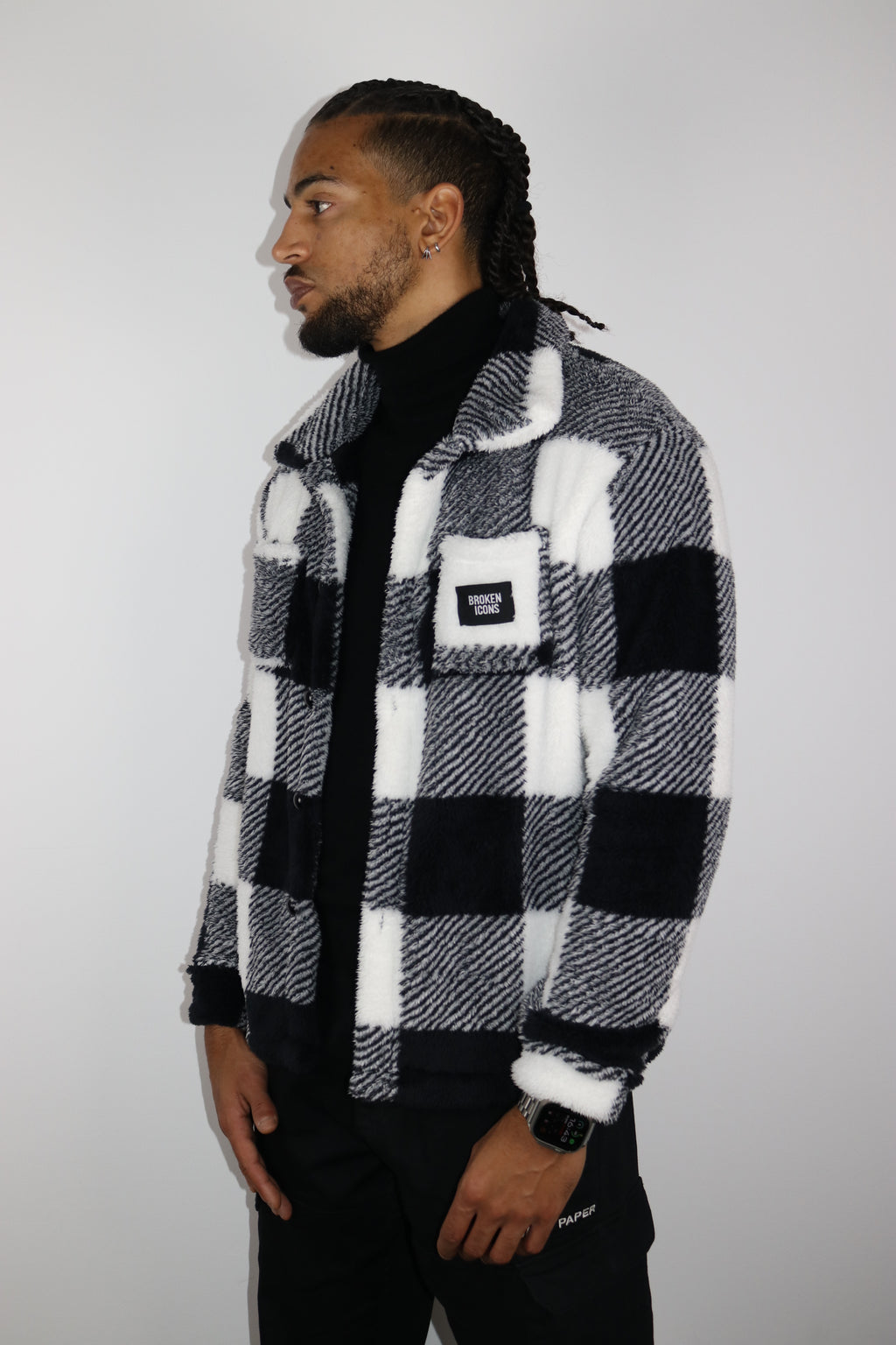 Veste - CloudFleece™ Carreaux
