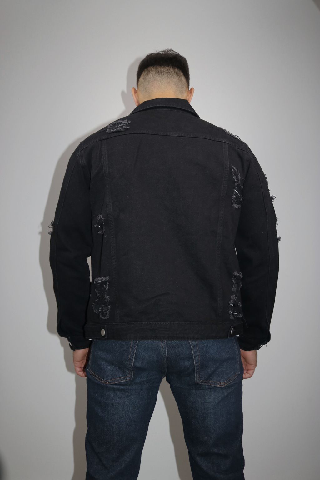 Veste - Jean Noir Déchiré