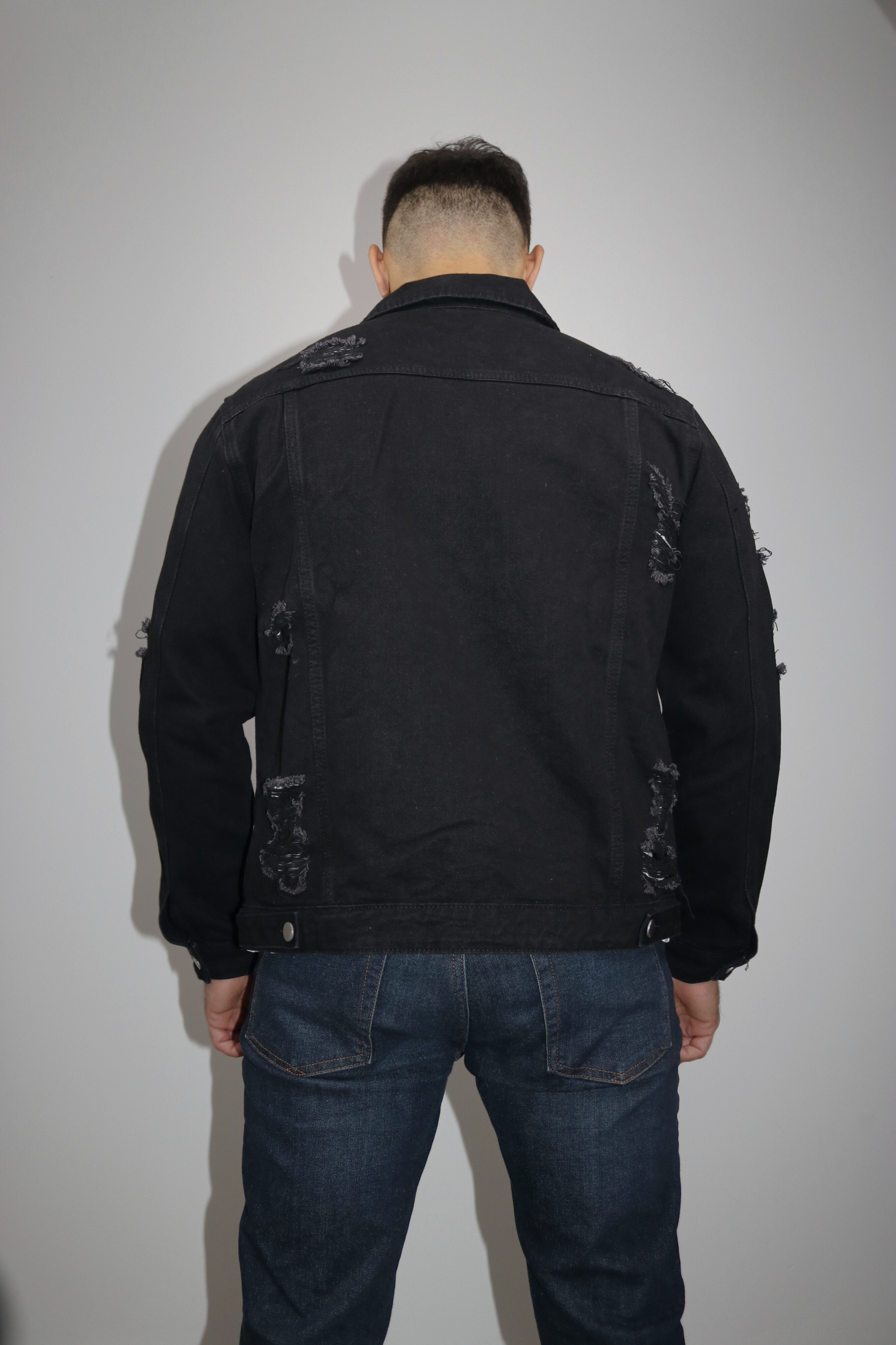 Veste - Jean Noir Déchiré
